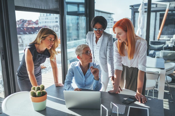 Group of professionals deciding if they need to change their CRM