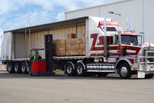 Loading a full truck through new C.H. Robinson truckload freight for e-commerce capabilities