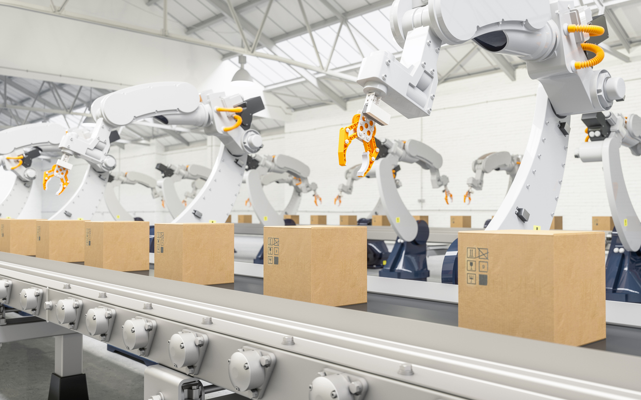 Supply Chain Automation Robotic Conveyor